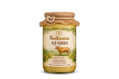 A2 Bilona Ghee (Hallikar Cow) – 50ml | Premium Hand Churned Desi Ghee | Traditional Ayurvedic Superfood | Rich Aroma & Nutrients | No Preservatives | 12-Month Shelf Life