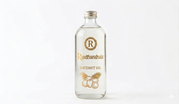 Coconut Oil – 500ml | Pure Edible Virgin Coconut Oil | Natural Cold Pressed Cooking Oil | Light Aroma & Healthy Oil for Cooking, Skin & Hair | No Chemicals or Preservatives